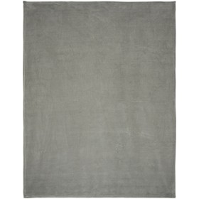 Plaid Bay en polaire corail ultra douceCouleur:Gris