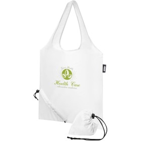 Sac shopping pliable Sabia en PET recyclé 7LCouleur:Blanc