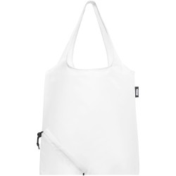 Sac shopping pliable Sabia en PET recyclé 7LCouleur:Blanc