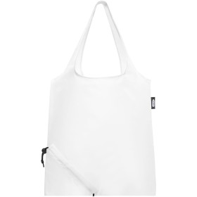 Sac shopping pliable Sabia en PET recyclé 7LCouleur:Blanc