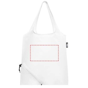Sac shopping pliable Sabia en PET recyclé 7LCouleur:Blanc