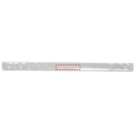 Brassard slap réfléchissant de sécurité Mats 38 cm RFX™Couleur:Blanc