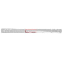 Brassard slap réfléchissant de sécurité Johan 38 cm RFX™Couleur:Blanc