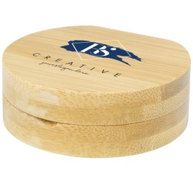 Miroir de poche Afrodit en bambouCouleur:Naturel