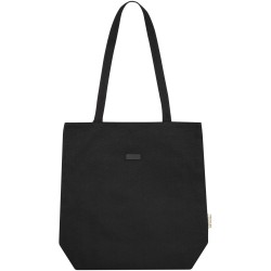 Sac shopping Joey de 14 L  en toile recyclée GRSCouleur:Noir