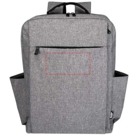 Sac à dos pour ordinateur portable 15" Libra recyclé GRS de 15LCouleur:Gris
