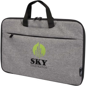 Sacoche 2-en-1 Libra pour ordinateur portable recyclé GRS de 3LCouleur:Gris