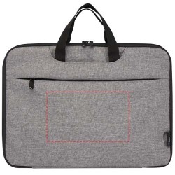 Sacoche 2-en-1 Libra pour ordinateur portable recyclé GRS de 3LCouleur:Gris