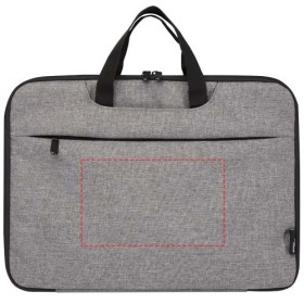 Sacoche 2-en-1 Libra pour ordinateur portable recyclé GRS de 3LCouleur:Gris