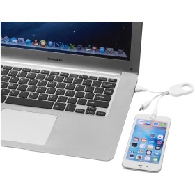 Câble de recharge 3-en-1 TroopCouleur:Blanc