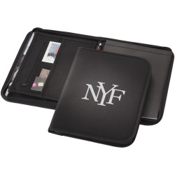 Conférencier A4 zippé BerkeleyCouleur:Noir