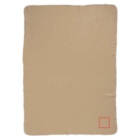 Plaid polaire avec housse HuggyCouleur:Beige