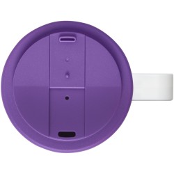 Mug isolant Brite-Americano® Grande 350ml avec couvercle anti fuiteCouleur:Blanc / Violet