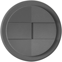 Gobelet Americano® Eco recyclé de 350ml avec couvercle anti-déversementCouleur:Gris / Noir