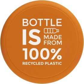 Bouteille d'eau H2O Active® Eco Tempo de 700 ml avec couvercle visséCouleur:Orange / Charbon