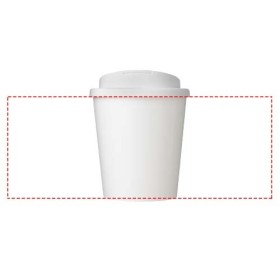 Gobelet avec isolation Brite-Americano Espresso Eco de 250 ml et anti-déversementCouleur:Blanc