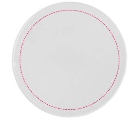 Sous-verre rond Renzo en plastiqueCouleur:Translucide