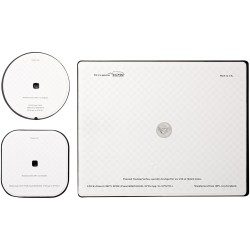 Ensemble de tapis de souris et sous-verre Brite-Mat®Couleur:Noir