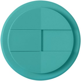 Gobelet isolant Americano® 350ml avec bandeau antidérapant et couvercle anti-fuiteCouleur:Blanc / Vert eau