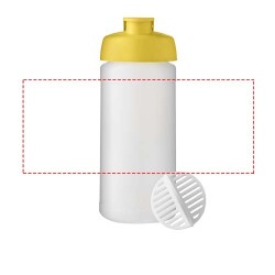 Bouteille shaker Baseline Plus 500 mlCouleur:Jaune / Givré