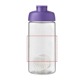 Bouteille shaker H2O Active® Bop 500 mlCouleur:Violet / Translucide
