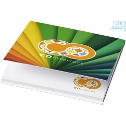 Post-its Sticky-Mate® avec couverture souple 75 x 75mmCouleur:Blanc