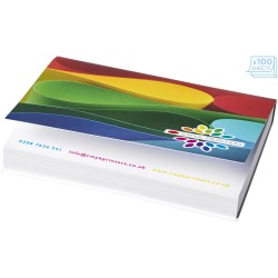 Post-its Sticky-Mate® avec couverture souple A7 100 x 75mmCouleur:Blanc