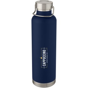 Bouteille de sport Thor de 1 L avec isolation par le vide et couche de cuivreCouleur:Bleu foncé