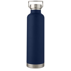 Bouteille de sport Thor de 1 L avec isolation par le vide et couche de cuivreCouleur:Bleu foncé