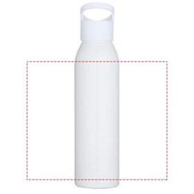 Bouteille d’eau Sky de 650 ml en acier inoxydable recyclé certifié RCS à simple paroiCouleur:Blanc