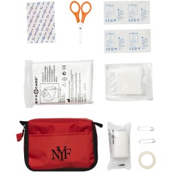 Trousse de premiers secours 19 pièces Save-meCouleur:Rouge