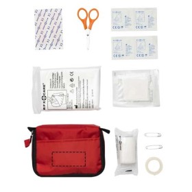 Trousse de premiers secours 19 pièces Save-meCouleur:Rouge