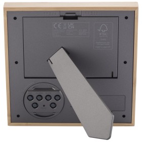 Cadre photo Sasa en bambou avec thermomètreCouleur:Naturel