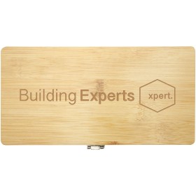 Ensemble d'outils Rivet 19 pièces en bambou/plastique recycléCouleur:Naturel