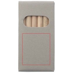 Set de 6 crayons de couleur AyolaCouleur:Naturel