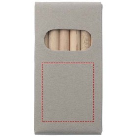 Set de 6 crayons de couleur AyolaCouleur:Naturel