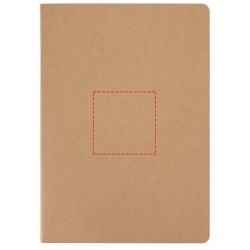 Cahier A5 en kraft à pages pointillées SlykCouleur:Naturel