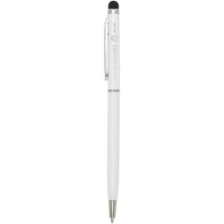 Stylo bille en aluminium Ore avec styletCouleur:Blanc