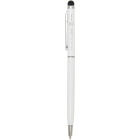 Stylo bille en aluminium Ore avec styletCouleur:Blanc