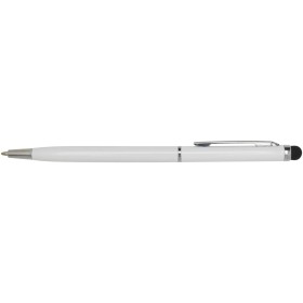 Stylo bille en aluminium Ore avec styletCouleur:Blanc