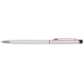 Stylo bille en aluminium Ore avec styletCouleur:Blanc