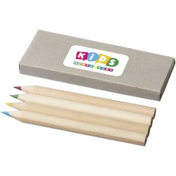 Set de 4 crayons de couleur TullikCouleur:Gris clair