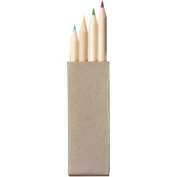Set de 4 crayons de couleur TullikCouleur:Gris clair