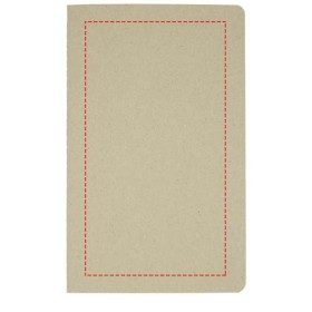 Carnet Gianna en carton recycléCouleur:Naturel