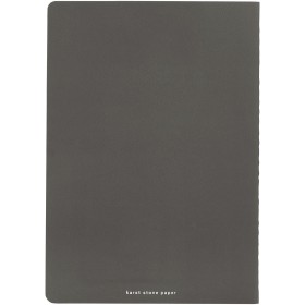 Ensemble de deux carnets K’arst® A5Couleur:Gris ardoise
