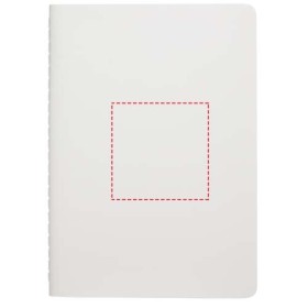 Journal cahier en papier de pierre ShaleCouleur:Blanc