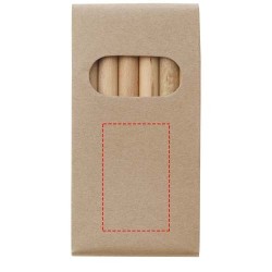 Set de coloriage Artemaa avec 6 crayonsCouleur:Naturel