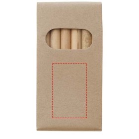 Set de coloriage Artemaa avec 6 crayonsCouleur:Naturel