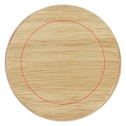 Sous-verre en bois avec ouvre-bouteille ScollCouleur:Naturel