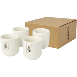 Tasse à espresso Male de 90 ml à 4 piècesCouleur:Blanc